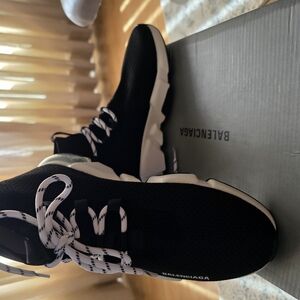 Balenciaga Black Designer Sneakers